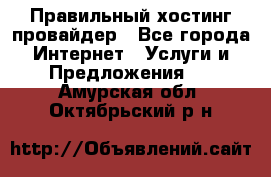 Правильный хостинг провайдер - Все города Интернет » Услуги и Предложения   . Амурская обл.,Октябрьский р-н